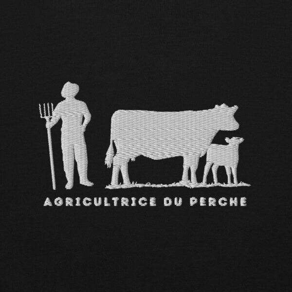 Sweat à capuche - Agricultrice du Perche – Image 3