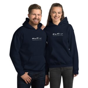 Sweat à capuche - Animaux sauvages du Perche
