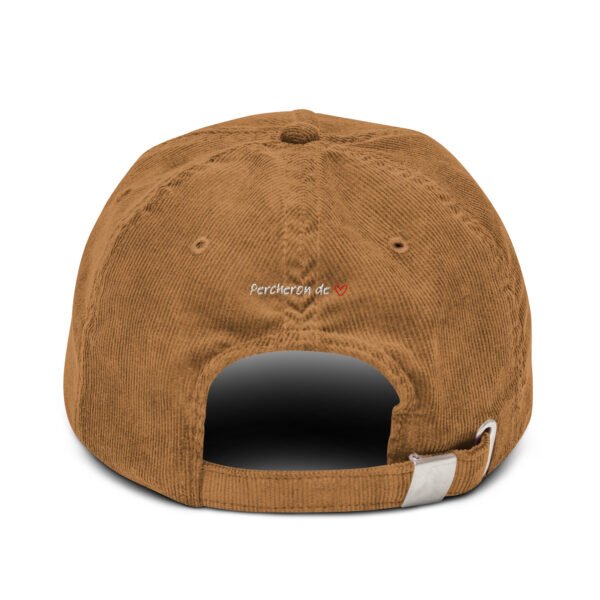 Casquette en velours côtelé - Percheron de ♥︎ – Image 6