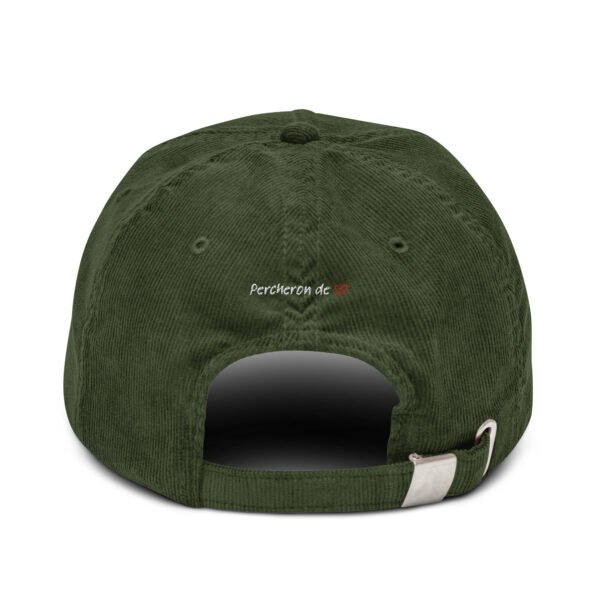 Casquette en velours côtelé - Percheron de ♥︎ – Image 7