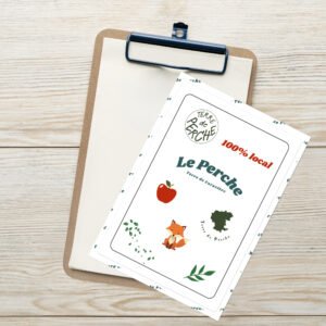Feuille d'autocollants A5 - Le Perche