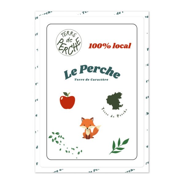 Feuille d'autocollants A5 - Le Perche – Image 2