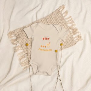 Body en coton bio - Bébé Percheron