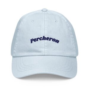 Casquette Percheron unisexe pastel bleu