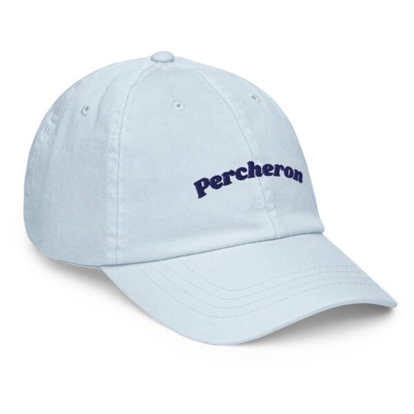 Casquette Percheron unisexe pastel bleu