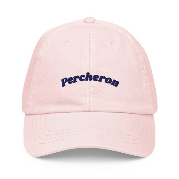 Casquette Percheron unisexe pastel rose