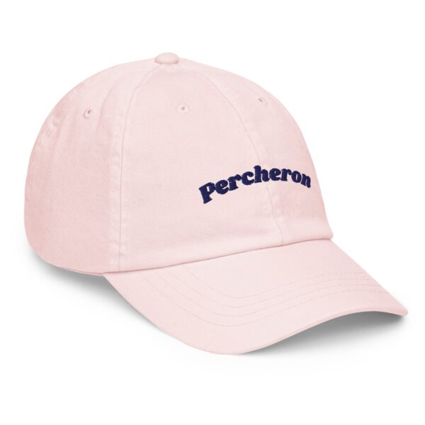 Casquette Percheron unisexe pastel rose